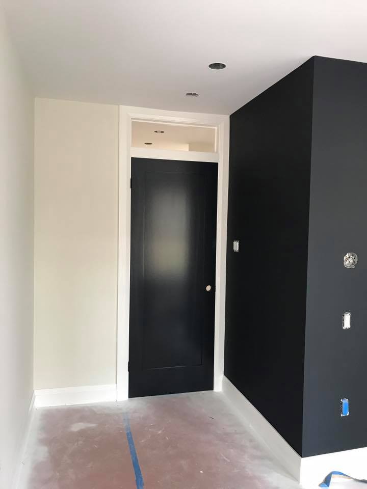 Interior house painting in Centretown