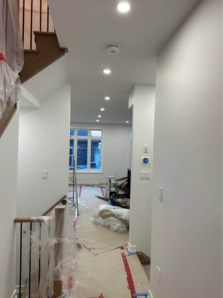 Interior house painting in Findlay Creek