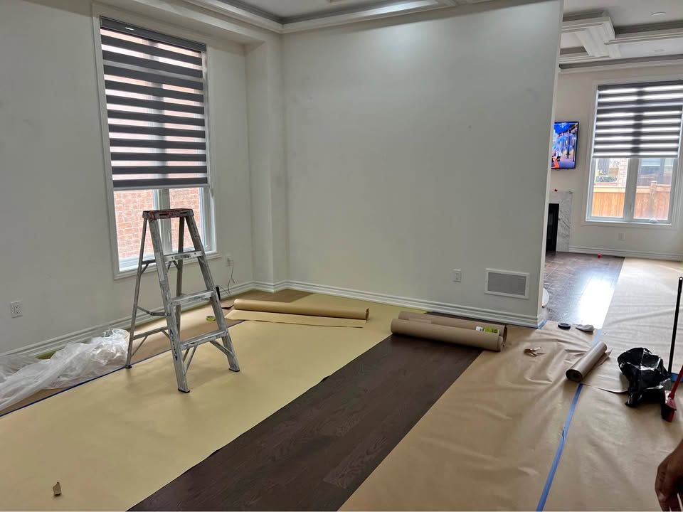 Interior house painting in Rockcliffe